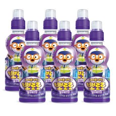 뽀로로 블루베리 235ml, 6개