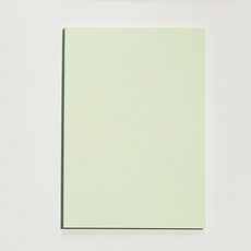 인터퍼시픽 캘리그라피 칼라 무지 엽서 300g 두꺼운, 05 스프링그린(10X15)100매