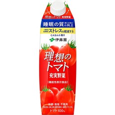 이토엔 이상적인 토마토 1L 종이팩×6개입×2케이스(12개)