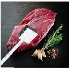 鋁合金制廚房敲嫩肉錘松肉槌 - 牛排豬排鬆肉工具, 1個