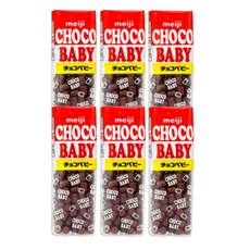 메이지 초코 베이비, 32g, 6개