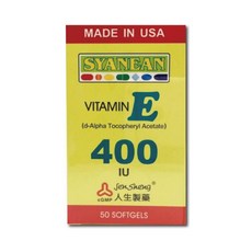 翔恩 維他命E 400IU, 1個, 50顆