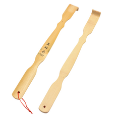 고급 대나무 효자손 46cm, 우드, 2개 우드, 2개