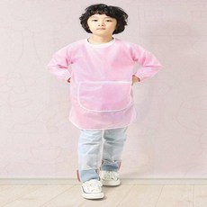 유치원 촉감놀이 어린이 미술가운 방수 유아 미술앞치마 긴팔