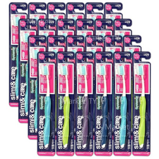 시스테마 슬림앤케어 콤팩트 칫솔 어금니 잇몸 치쏠 치솔 구강, 1개, 24개입