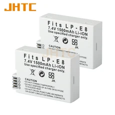 Batmax LP-E8 1800 캐논 550D 600D X4 X5 X6i T2i DSLR 카메라, 04 2 Battery, 04 2 Battery