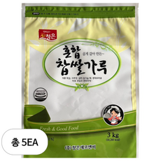 청은 혼합 찹쌀가루, 5개, 3kg