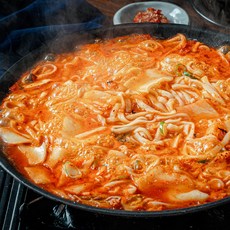 백년밥상 얼큰 김치 칼제비 밀키트, 4개, 460g