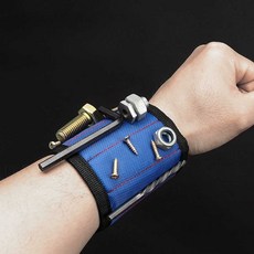 손목 자석밴드 마그네틱 자석팔찌 공구 나사 현장작업, 1개