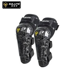 Sulaite 오토바이 무릎 패드 팔꿈치 모토크로스 보호대 탄소 섬유 바이커 Mtb 보호, Elbow pads, 1개