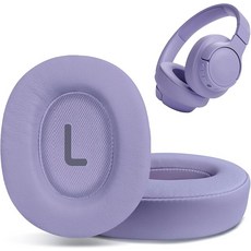 JBL Tune 700BT/710BT/720BT/750BT 750BTNC/760(760NC)/770(770NC) 헤드폰 커버 교체용 이어패드, 보라색