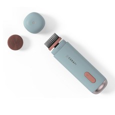 디세라피 진동클렌저 마사지기계 페이스카트리지 얼굴 홈 클렌징, 디세라피 진동클렌저 1세트(헤드 2개)