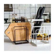 칼 꽂이 수납 거치대 도마렉 도마수납꽂이 칼보관함, 커피골드