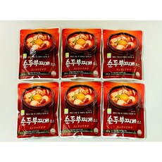 참스토리 해물맛 순두부찌개 양념, 6개