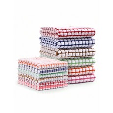 5PCS주방 행주 주방 접시 천으로 세척용 세척 세트 타월 색상 혼합 수세미