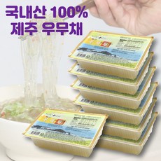 월산식품 국내산 한천 우뭇가사리 100%함유 우무채 400g 아이스박스 포장, 7개