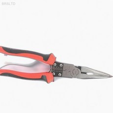 SB MSL225G 멀티 압착 롱노우즈 스트리퍼 1EA 좁은틈새작업 전공도구 다기능수공구, 1개