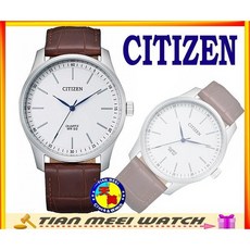 CITIZEN 星辰 石英腕錶 BH5000-08A 簡約皮革錶帶