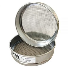 경제성 테스트 체 72.8mm 메쉬 크기 304 스테인리스 스틸 와이어 천 초르메 도금 프레임 직경 8인치 체, #6/3.35mm