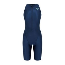 아레나 수영복 풀업2 4부 반신 클로스백 NVY