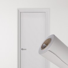 퀸하우징 방문 현관문 단색 인테리어필름 문 시트지, 07. 화이트 그레이 DSQ307