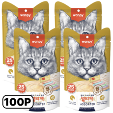 완피 크리미 퓨레 14g 파우치, 혼합, 350g, 4개
