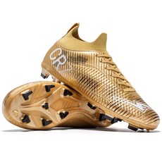 유니 축구화 하이 레이스 미끄럼 방지 스파이크 야외 스포츠 훈련 운동화 운동 축구 클리트