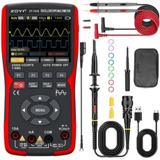 ZOYI ZT-703S 3 in 1 휴대용 오실로스코프 자동차용 듀얼 채널 50MHz 디지털 멀티미터 및 신호 발생기 포함, 02 325-703 3in1package1