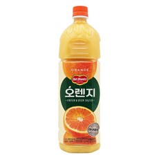 델몬트 오렌지100 주스, 1.5L, 1개