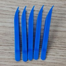 소형 안전핀셋 (블루) 5개 aco-277 플라스틱 어린이안전핀셋 미니핀셋 비드집게