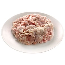 (배터짐) 큰닭 껍데기만 선별한 식감맛 닭껍질 닭껍데기 닭스킨 (일요일&당일발송), 1kg, 1개