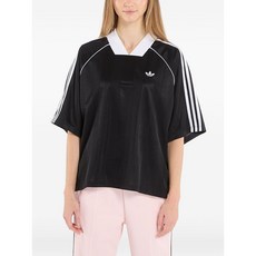 아디다스 자카드 스트라이프 티셔츠