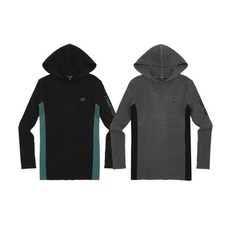 JDX 여성 롱기장 골조직 후드 2종택1