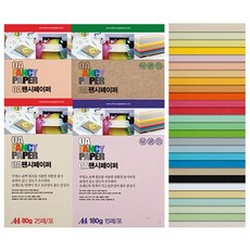 두성종이 OA 팬시페이퍼 A4 120g 20매, M26백색