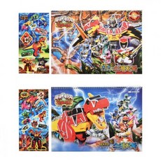 파워레인저다이노포스 색칠공부&스케치북 / 그림그리기 미술준비물 드로잉 교육 완구, 상세페이지 참조