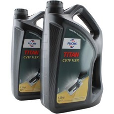Fuchs 10리터 TITAN CVTF FLEX 자동 연속 가변 변속기 유체2 x 5L