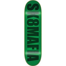 SK8MAFIA ACRYLIC系列 滑板板身, 1個, 8.25 綠