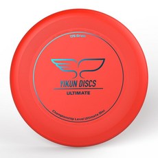 創意耐用【1707人好評】175g專業極限飛盤戶外運動飛盤健身飛碟軟兒童迴旋訓練成人比賽 LLUE, 專業LOGO紅色, 1個