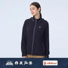 Wildland 荒野 女彈性仿棉感易去汙壓花外套 0B01911