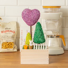 국내제작 편백나무 스칸디아모스 피규어 5종 set, 라벤더 스토리