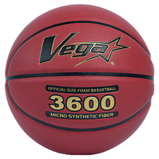 Vega 3600 Micro Synthetic Fiber 籃球, 1個, 6號球 OBU-618