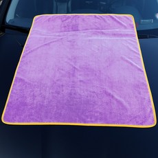 디아망나인 대형 롱파일 드라잉타월 퍼플 100x80cm 1매, 1개