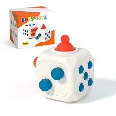 兒童玩具 益智早教忙碌球 八面體手抓球 嬰兒寶寶蒙氏玩具 0到3歲 禮物 多功能學習闆 探索闆玩具 寶寶學習玩具, 忙碌骰子, 1個