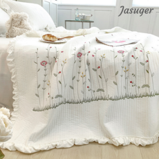 자슈가 꽃자수 여름 차렵 이불
