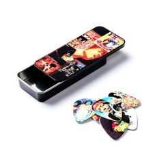 Jim Dunlop Jimi Hendrix Frontline Pick Tin Assorted Heavy - 12 Picks/Tin, 프론트라인 (헤비)
