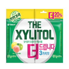 오리온 더자일리톨리필 122g, 1개