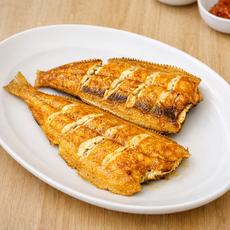 HACCP인증 국내산 손질 가자미 동해안 반건조 참가자미, 1개, 700g 내외 (7-8미)