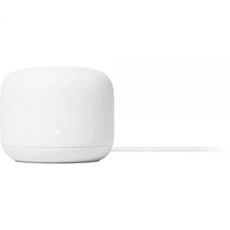 Google Nest Wi-Fi 라우터 비소매 포장 - AC2200 메시 Wi-Fi 2세대, 1개, 눈