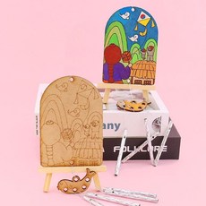 우드공예 MDF DIY 아트 도어벨 (전통 연날리기), 열개