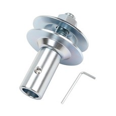 BLSGBUIDING 1.6cm(5/8인치) 고정 보어 샤프트 아버 익스텐션 - 버핑 그라인딩 휠/벤치 그라인더용 흔들림 없음 오른쪽 1팩 (스틸), 1